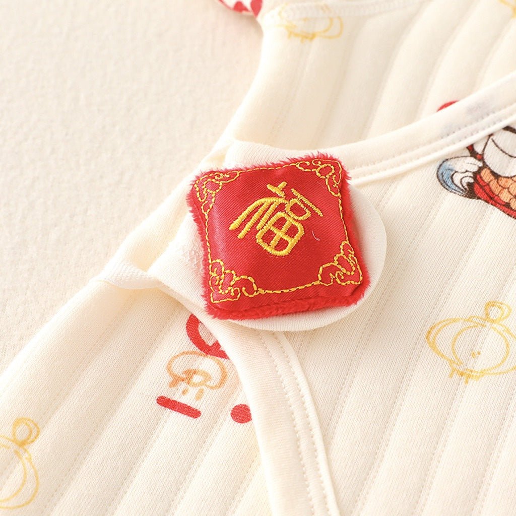 Warm Quilted Newborn Jumpsuit - Kalsha